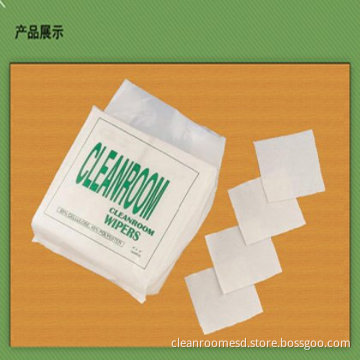 Industrial Polyester Dust-free Clean Room Wipers Of Class 100 - 1000 Yh-cx-013